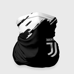 Бандана-труба Juventus краски штрихи, цвет: 3D-принт