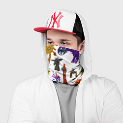 Бандана-труба Детские рисунки героев из игры Роблокс, цвет: 3D-принт — фото 2