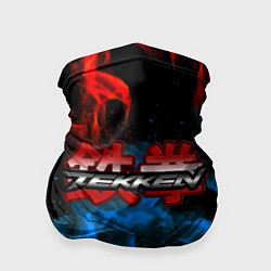 Бандана-труба Tekken огненные стиль, цвет: 3D-принт