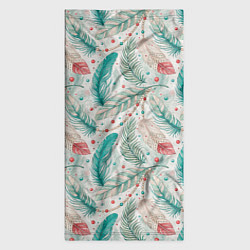 Бандана-труба Бохо паттерн в мятных тонах, цвет: 3D-принт — фото 2