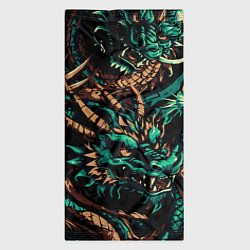 Бандана-труба Японские драконы ирезуми, цвет: 3D-принт — фото 2