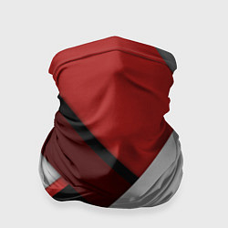 Бандана Color black red grey