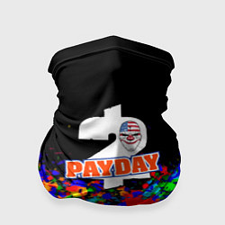 Бандана Payday2 неоновые краски