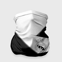 Бандана-труба Real Madrid geometry black, цвет: 3D-принт
