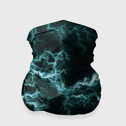 Бандана Lightning light blue line