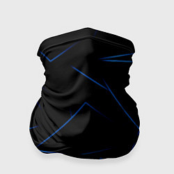Бандана-труба Color blue line, цвет: 3D-принт