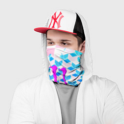 Бандана-труба Monster energy neon anime, цвет: 3D-принт — фото 2