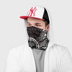 Бандана-труба Дерево жизни и древние руны, цвет: 3D-принт — фото 2