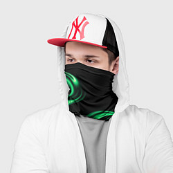 Бандана-труба Color green smoke, цвет: 3D-принт — фото 2