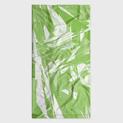 Бандана-труба Color white green, цвет: 3D-принт — фото 2