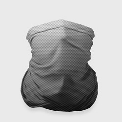 Бандана-труба Текстурированный градиент тёмно-серый, цвет: 3D-принт