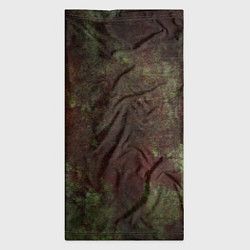 Бандана-труба Абстракция - green fabric soaked in red paint, цвет: 3D-принт — фото 2