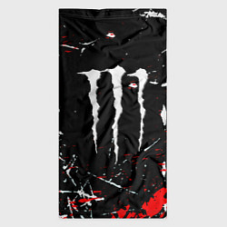 Бандана-труба Monster energy штрихи, цвет: 3D-принт — фото 2
