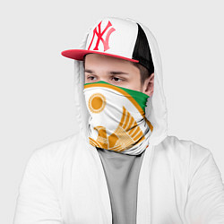 Бандана-труба Цвета Дагестана с гербом, цвет: 3D-принт — фото 2