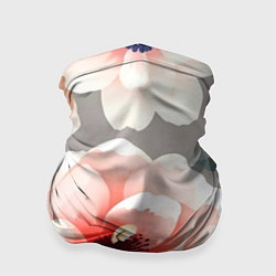Бандана-труба Нежные цветы, цвет: 3D-принт