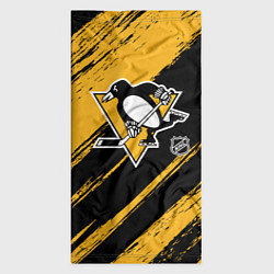 Бандана-труба Питтсбург Пингвинз - брызги краски, цвет: 3D-принт — фото 2