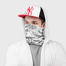 Бандана-труба Корюшка и рыбалка в Питере паттерн, цвет: 3D-принт — фото 2