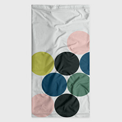 Бандана-труба Кластер чил - абстракция, цвет: 3D-принт — фото 2