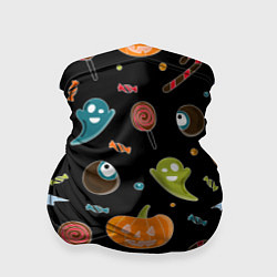 Бандана-труба Halloween black, цвет: 3D-принт