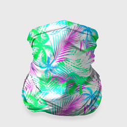 Бандана Palm green light blue