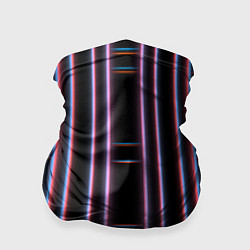 Бандана Neon red blue black