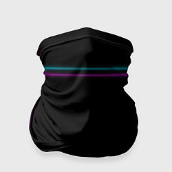 Бандана-труба Neon pink light blue, цвет: 3D-принт
