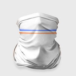 Бандана Neon white orange blue