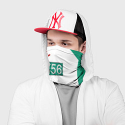 Бандана-труба Кровавая форма игрока 456 из игры в кальмара, цвет: 3D-принт — фото 2