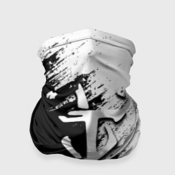 Бандана Doom штрихи красок черные