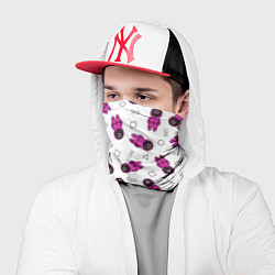 Бандана-труба Персонажи корейского сериала игра в кальмара, цвет: 3D-принт — фото 2