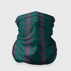 Бандана-труба Color dark cage pink stripes, цвет: 3D-принт