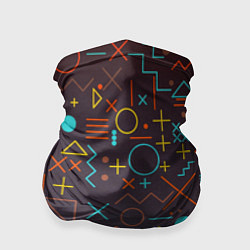Бандана-труба Different shapes of geometry, цвет: 3D-принт