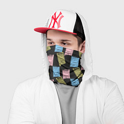 Бандана-труба Советские билеты транспорта, цвет: 3D-принт — фото 2