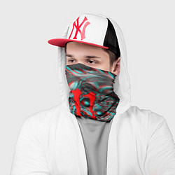 Бандана-труба Monster energy glitch, цвет: 3D-принт — фото 2