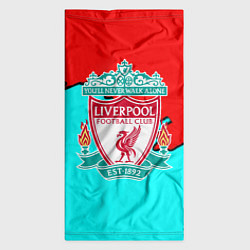 Бандана-труба Liverpool краски текстура штрихи, цвет: 3D-принт — фото 2