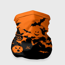 Бандана Хэллоуин тыквы и призраки