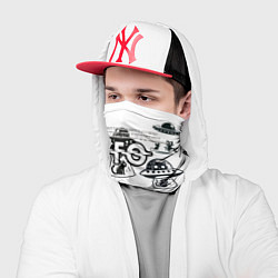 Бандана-труба UFO и котики, цвет: 3D-принт — фото 2