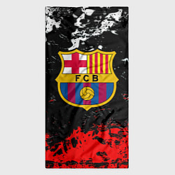 Бандана-труба Barcelona красно белые краски, цвет: 3D-принт — фото 2