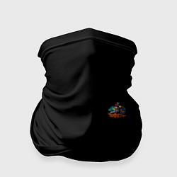 Бандана-труба Motocross mountains, цвет: 3D-принт