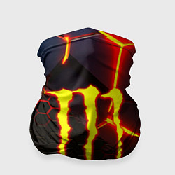 Бандана-труба Monster energy броня краски, цвет: 3D-принт