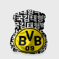 Бандана Borussia японские символы паттерн
