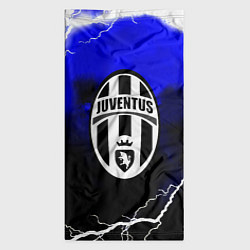 Бандана-труба Ювентус шторм молнии текстура, цвет: 3D-принт — фото 2