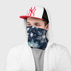 Бандана-труба Снежное небо, цвет: 3D-принт — фото 2