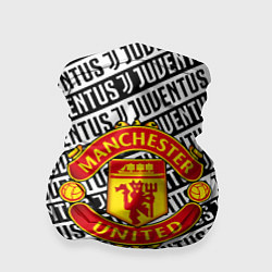Бандана Манчестер Юнайтед x ювентус паттерн