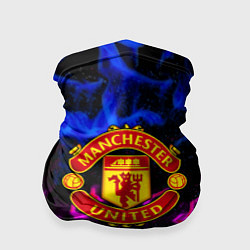 Бандана Манчестер Юнайтед огонь неон