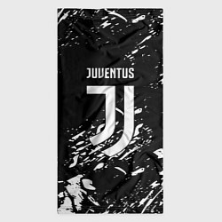 Бандана-труба Juventus белые штрихи красок, цвет: 3D-принт — фото 2