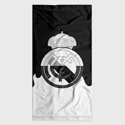 Бандана-труба Реал Мадрид огонь белый, цвет: 3D-принт — фото 2
