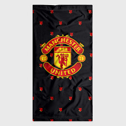 Бандана-труба Манчестер Юнайтед розы текстура, цвет: 3D-принт — фото 2