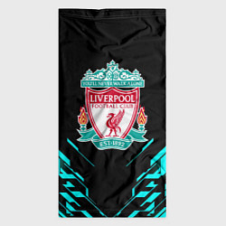 Бандана-труба Ливерпуль неон геометрия, цвет: 3D-принт — фото 2