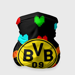 Бандана Borussia сердца паттерн